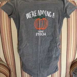 Maternity seasonal shirt